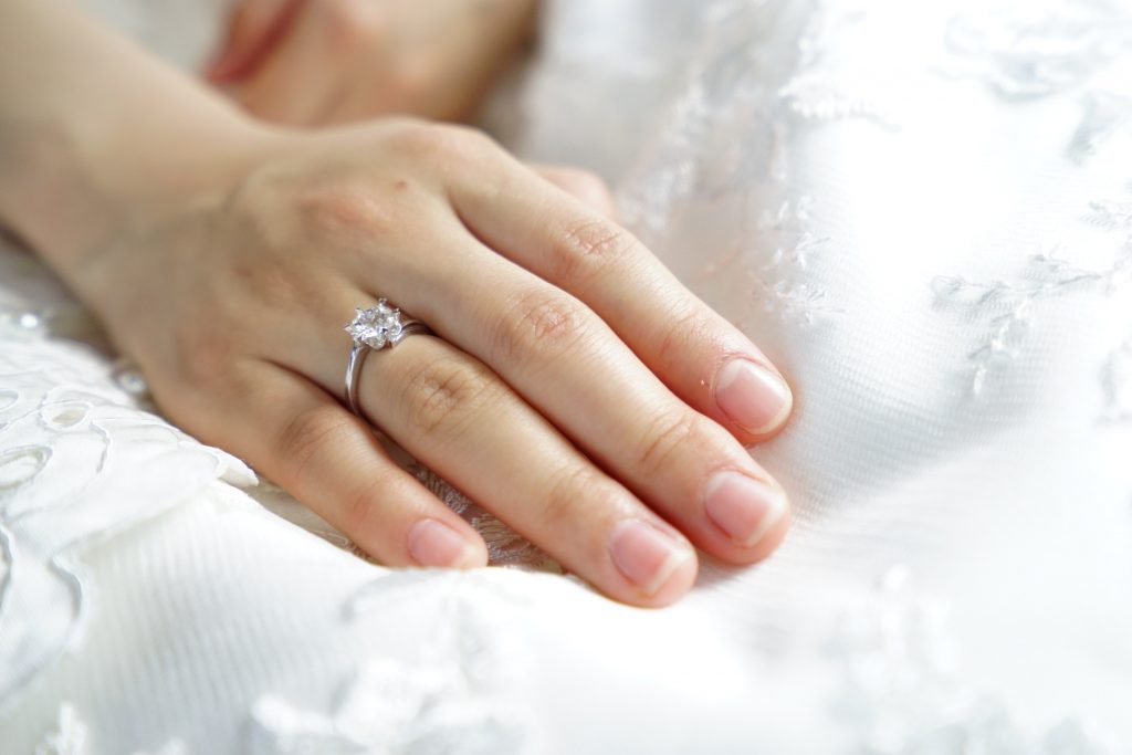 求婚戒指的平均價格為50,000~80,000元