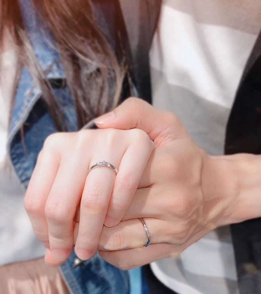 結婚戒指是倆人的結婚信物