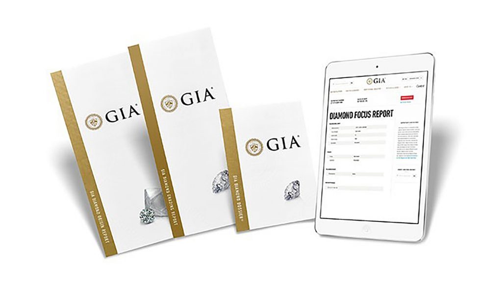 GIA鑽石鑑定書種類依鑑定內容及規格有所差異。