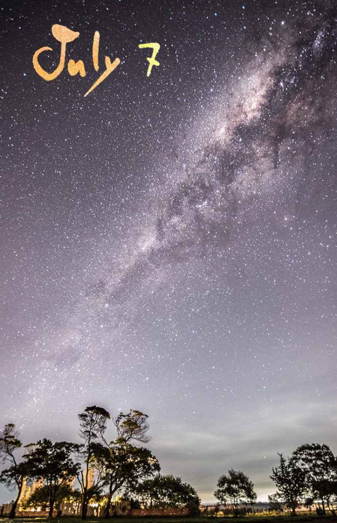 日本的7月7日為七夕,在星空下求婚也是一段浪漫的回憶。