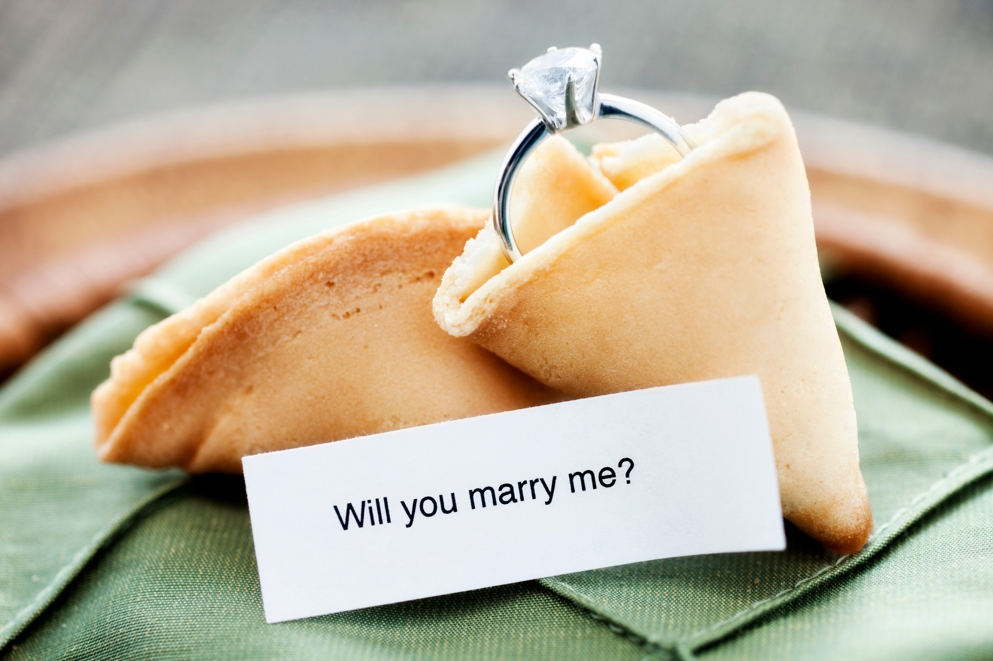 求婚點子：3.於甜點盤寫上求婚台詞