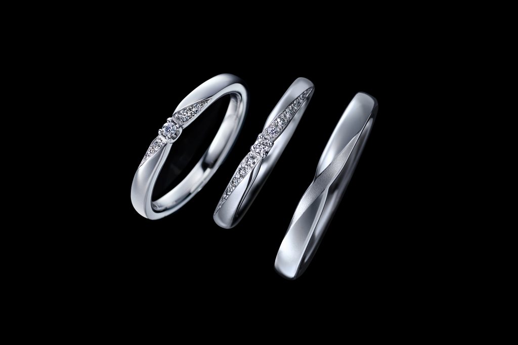結婚對戒推薦款式8:Remplir(EXELCO DIAMOND)