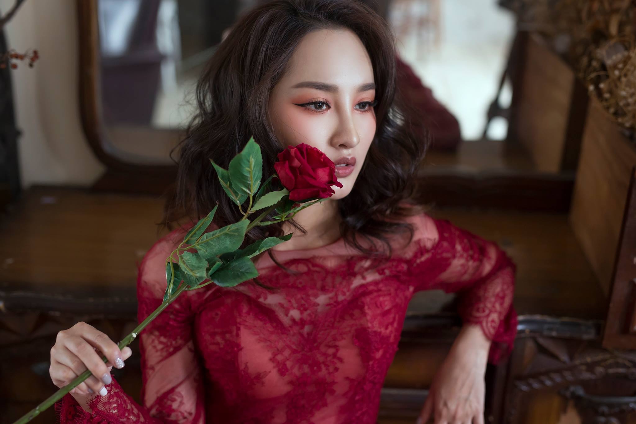 化新娘妝風格2:歐系立體妝