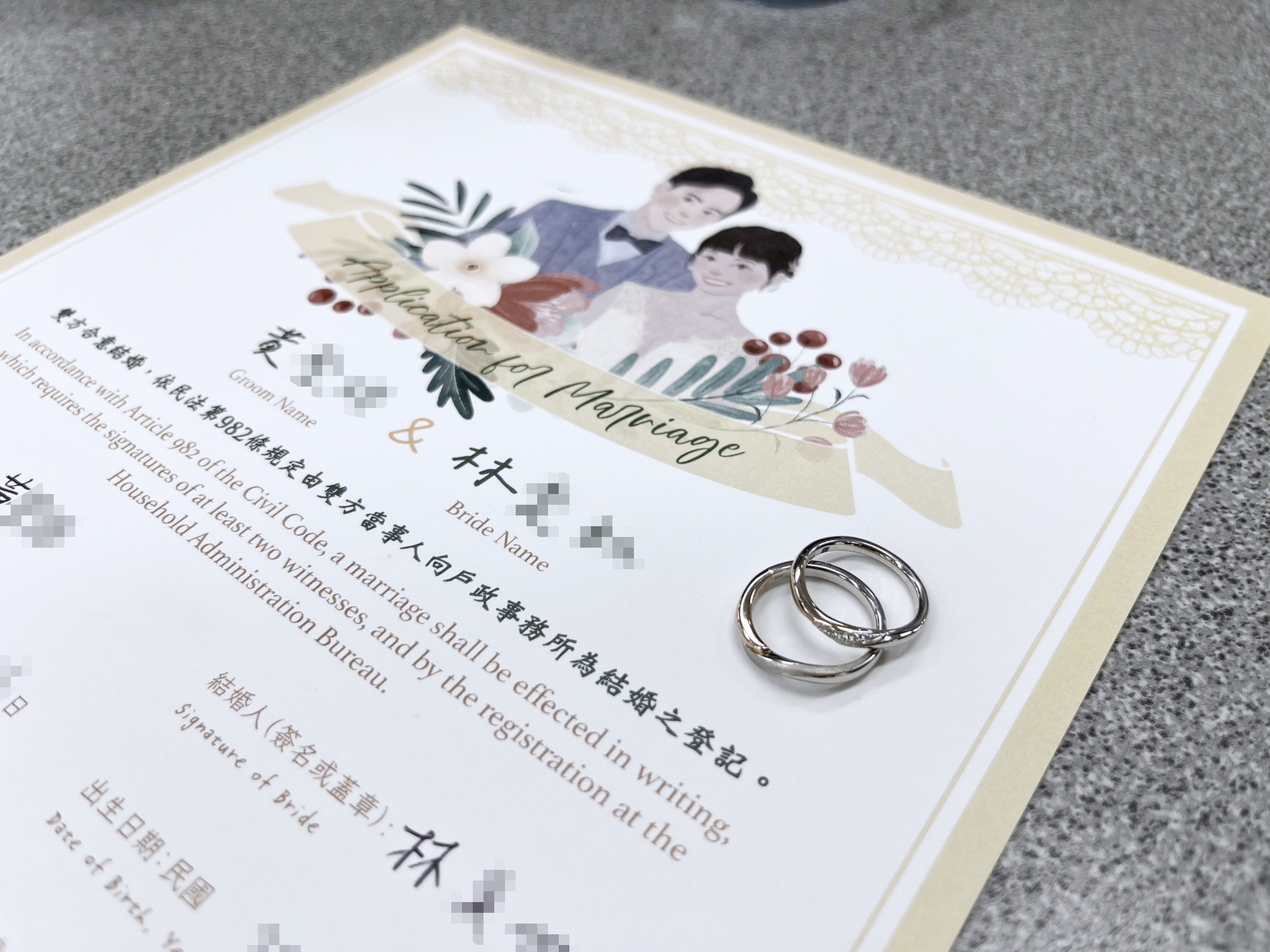 登記結婚流程