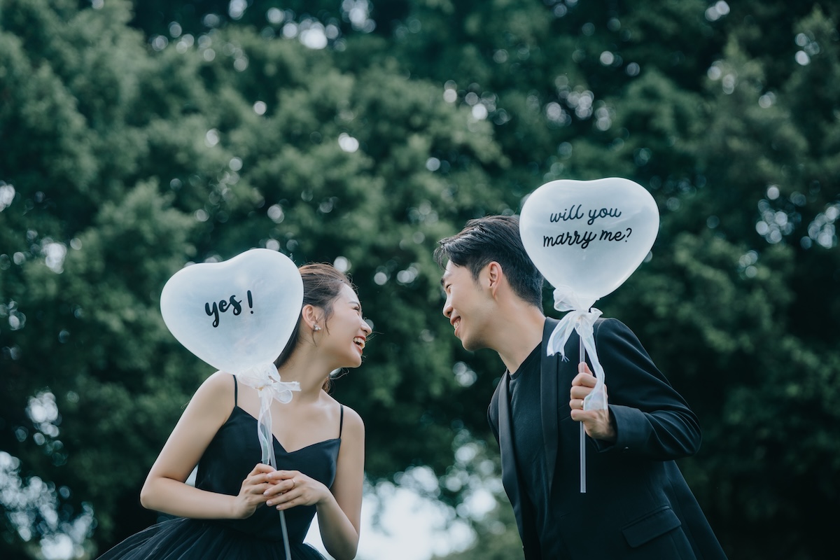 登記結婚道具9:情侶對話框道具